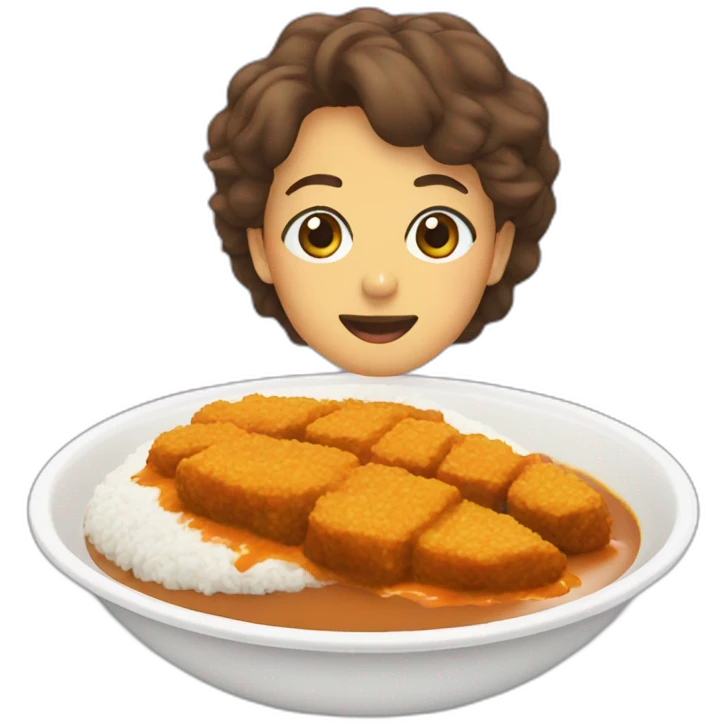 Katsu curry emoji