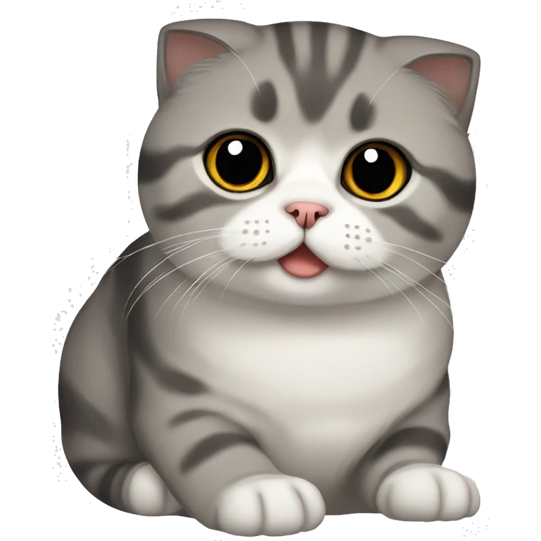 Scottish Fold Cat emoji