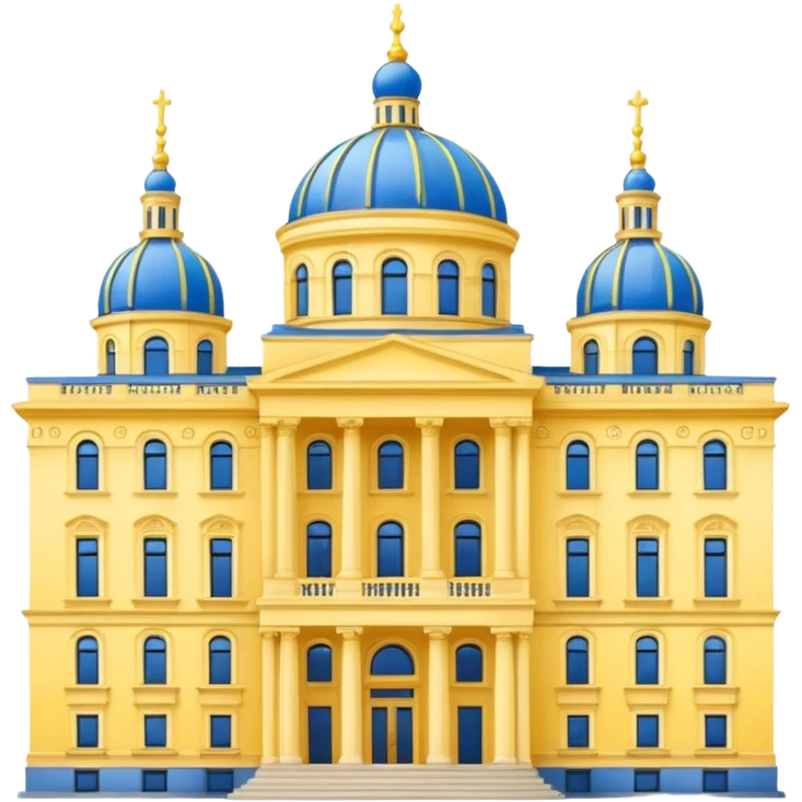 make the png emoji of Ukraine president's office building emoji