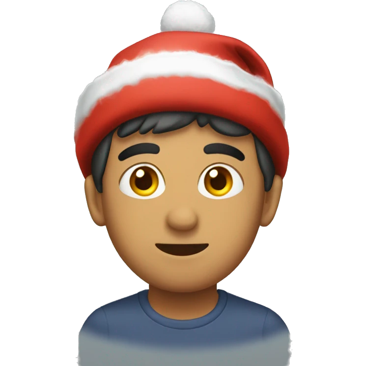 Gorro navidad emoji