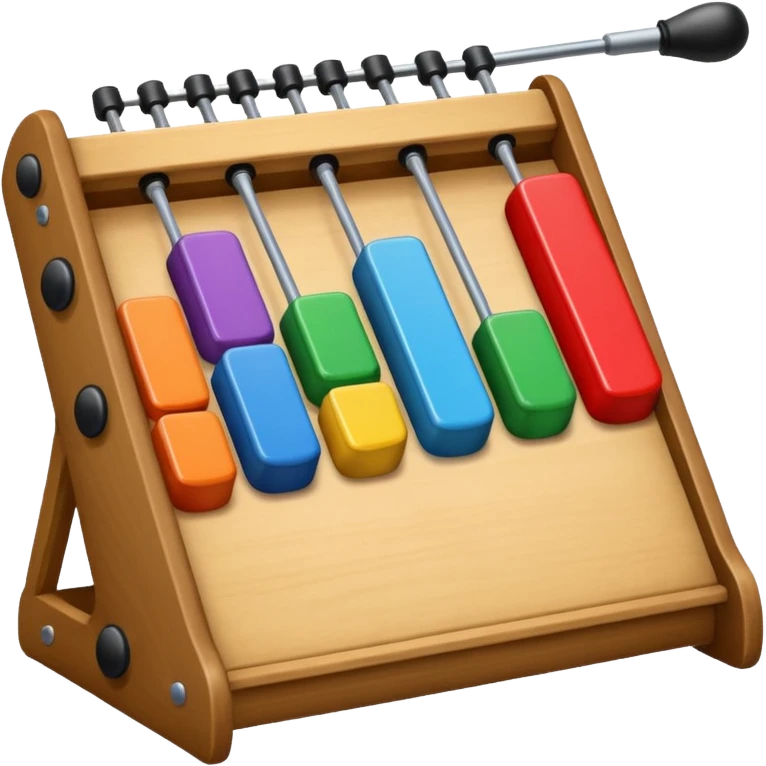 wooden glockenspiel instrument emoji