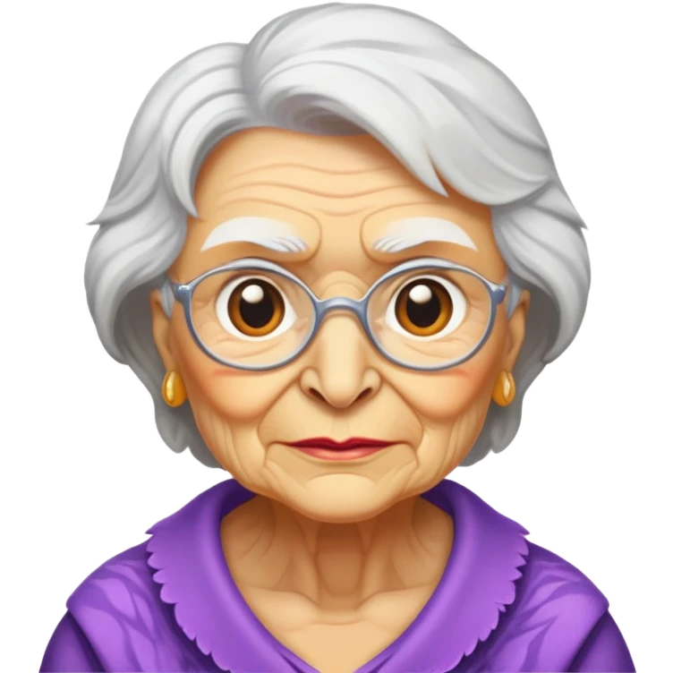 raptor grandma emoji