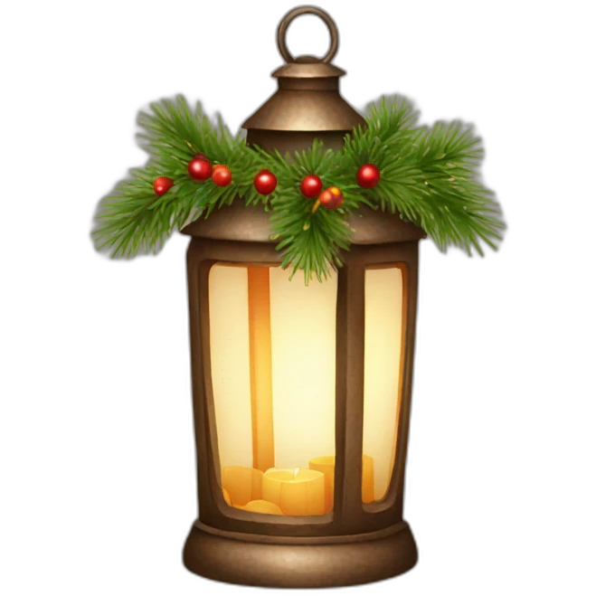 christmas-lantern-with-decoration emoji