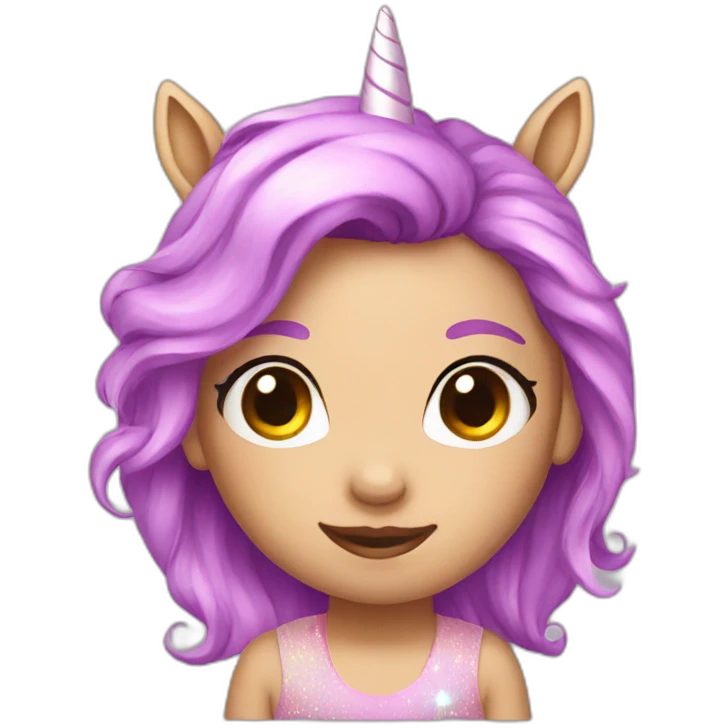 Girl Unicorn emoji