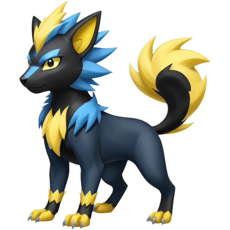 Manectric-Bolthund-Luxray-fusion emoji