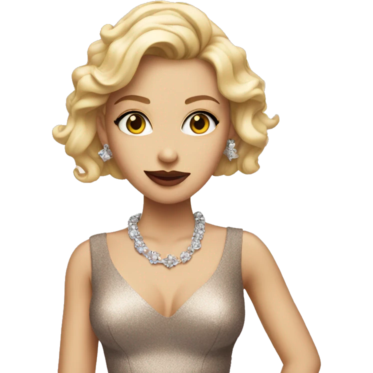Material girl  emoji