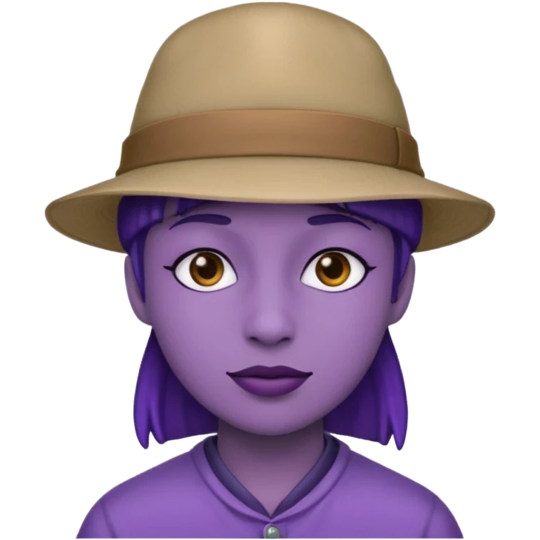 purple user emoji
