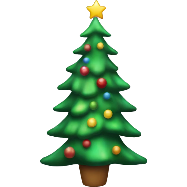 Christmas tree emoji