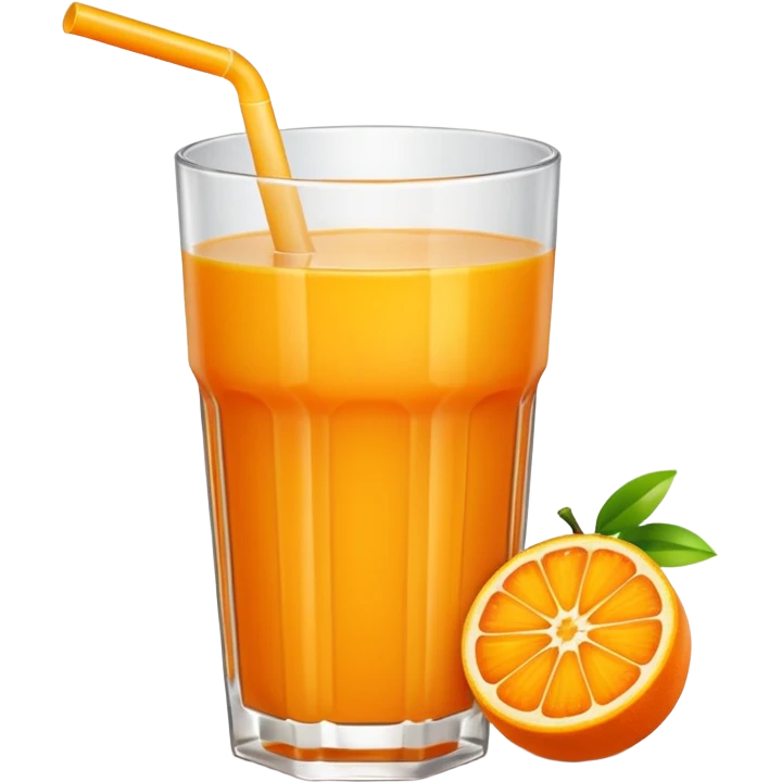 Orange juice emoji