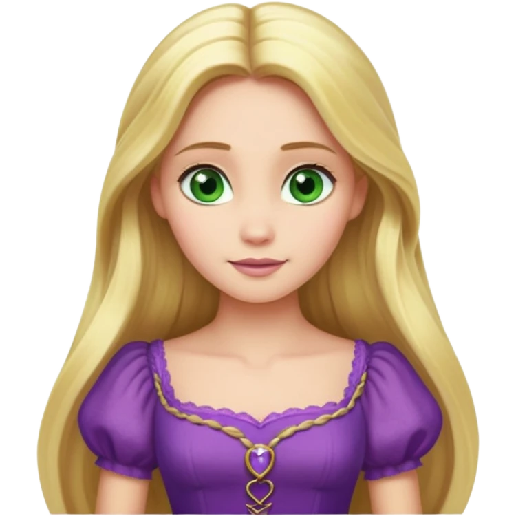 Rapunzel emoji