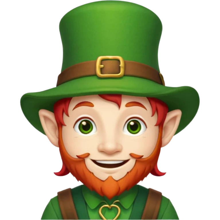 cute leprechaun emoji