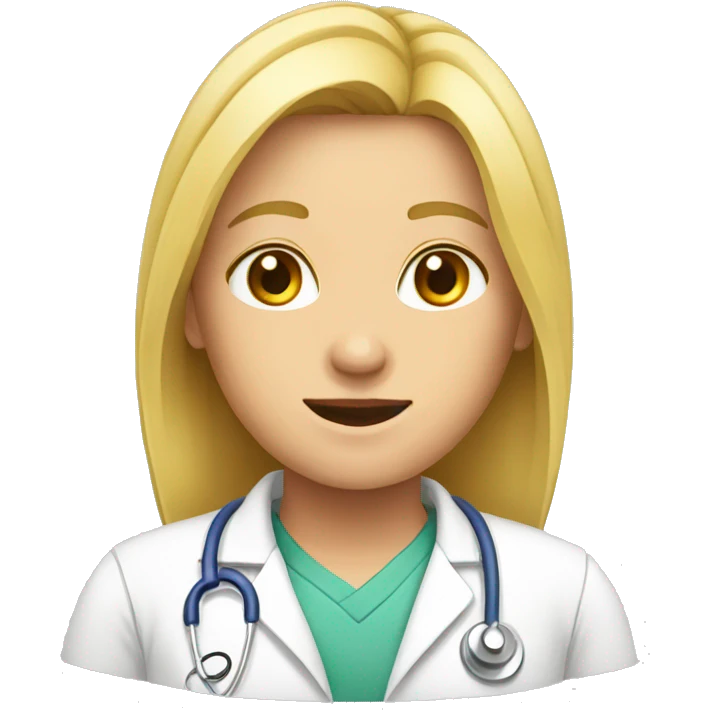 Medica rubia emoji