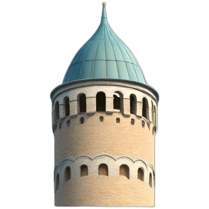 Galata tower emoji