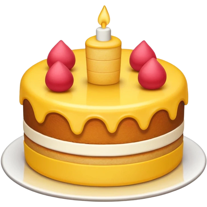 emoji eating cake an blushing emoji