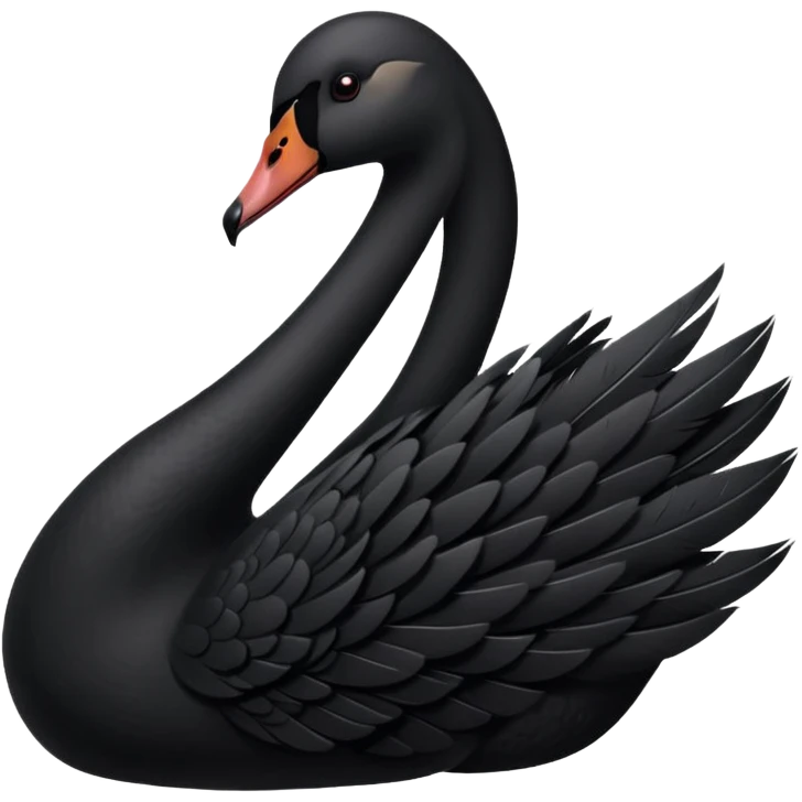 Cisne negro emoji