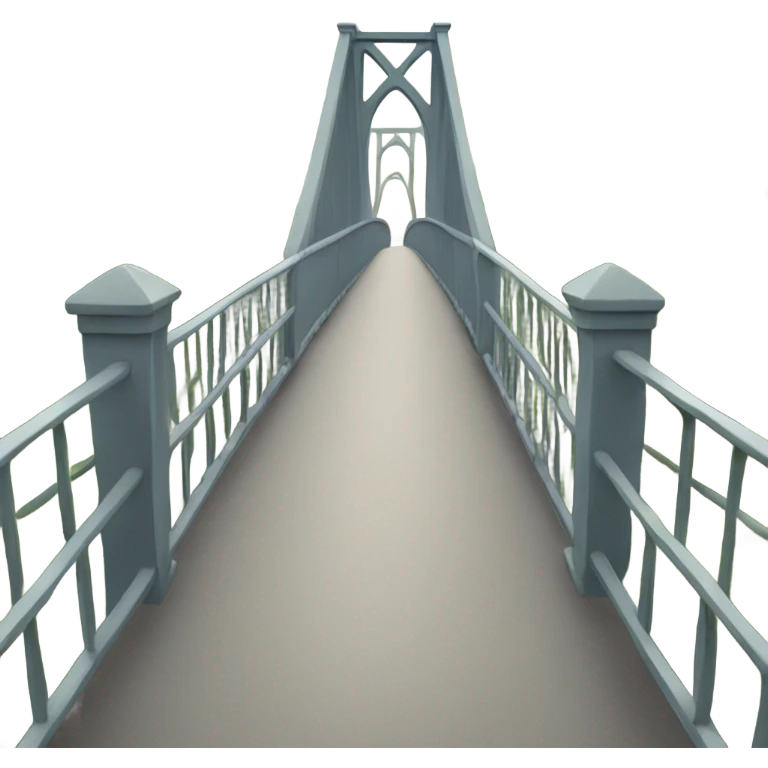 A bridge extending toward someone, symbolizing connection and making the path easier for others. emoji