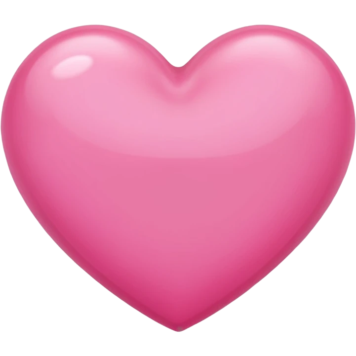 Pink heart  emoji
