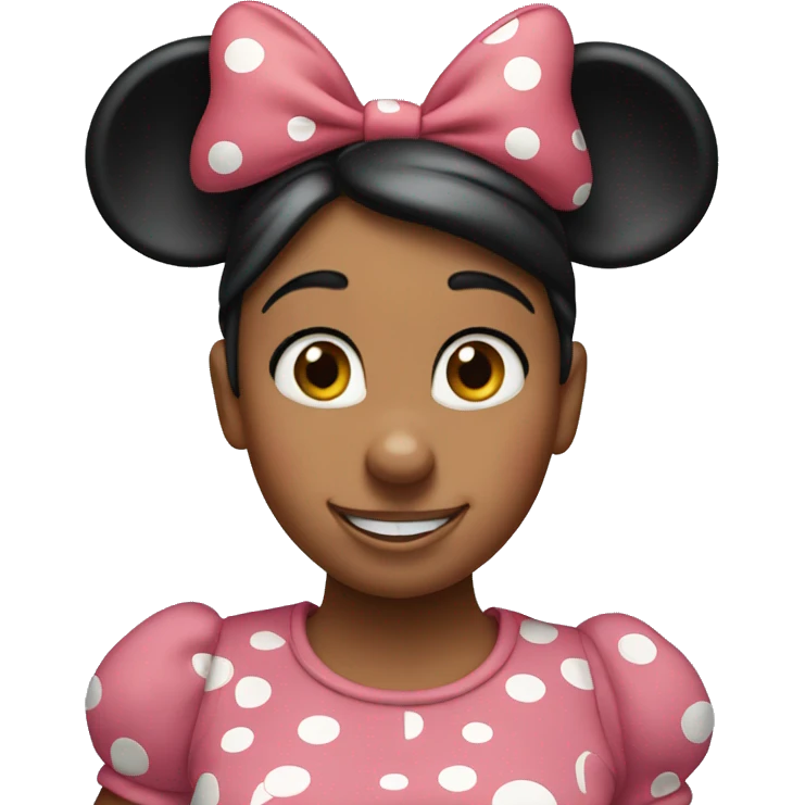 Minnie mouse emoji