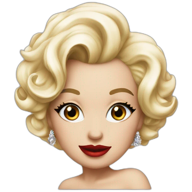 Marline monroe emoji