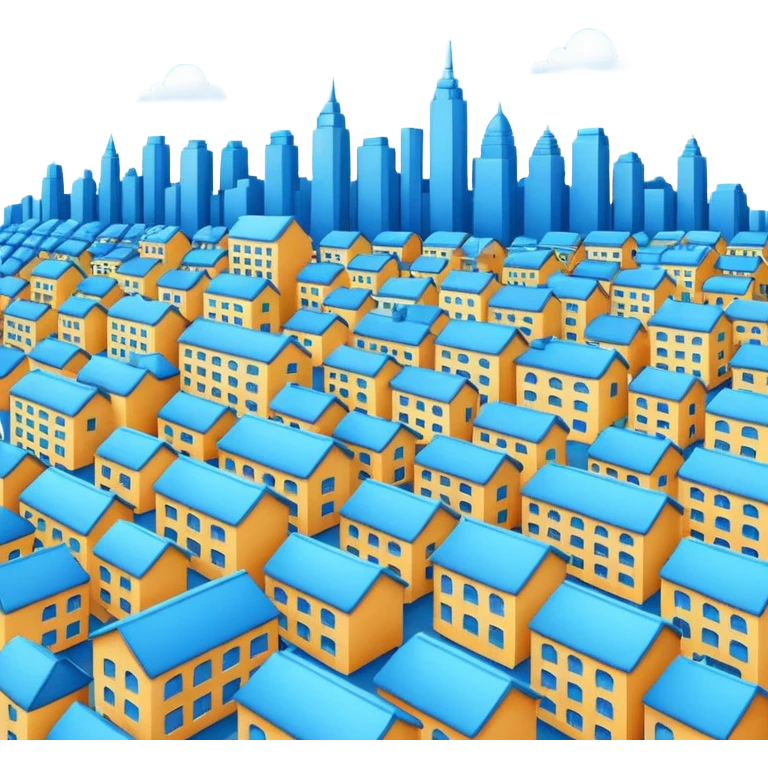 blue city emoji png emoji