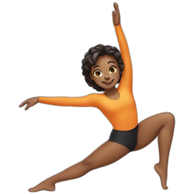 Middle splits emoji