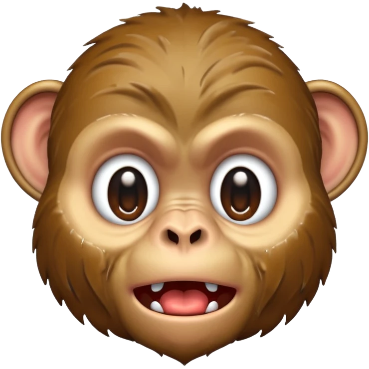 Monkey crying very hard emoji