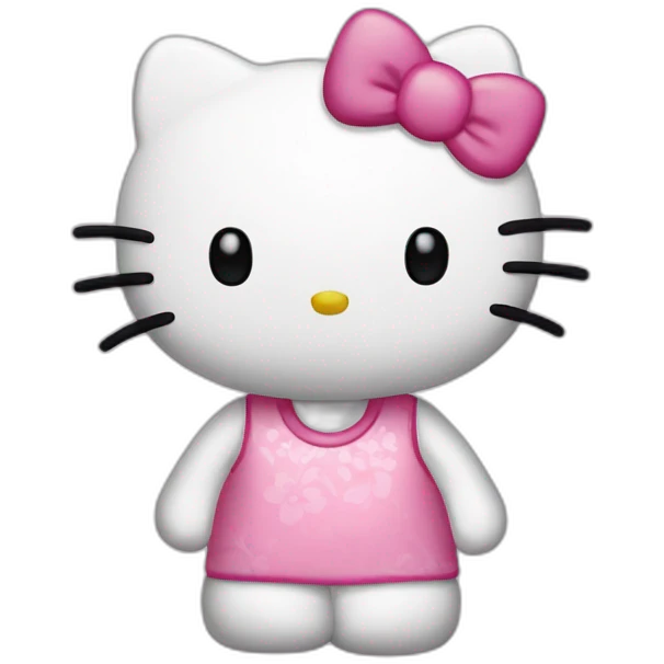 Hello kitty emoji