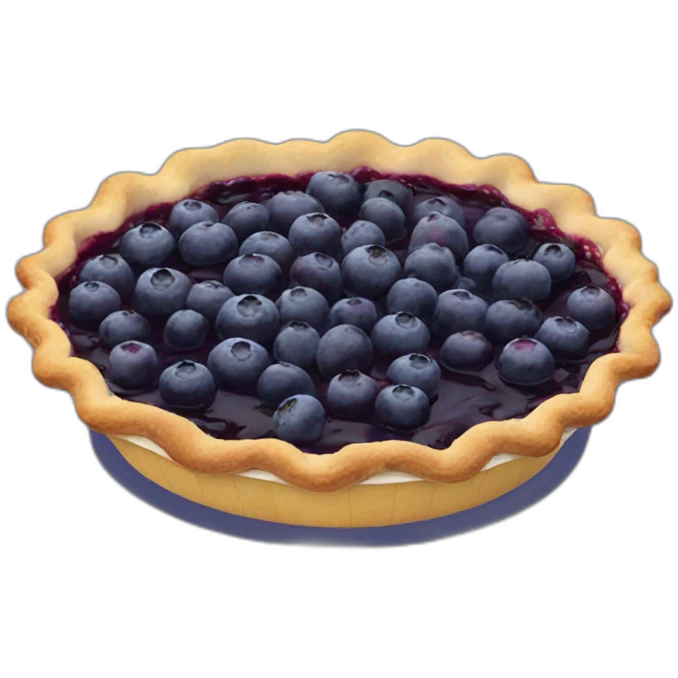 blueberry pie emoji
