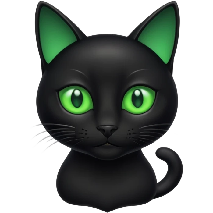 Black cat emoji