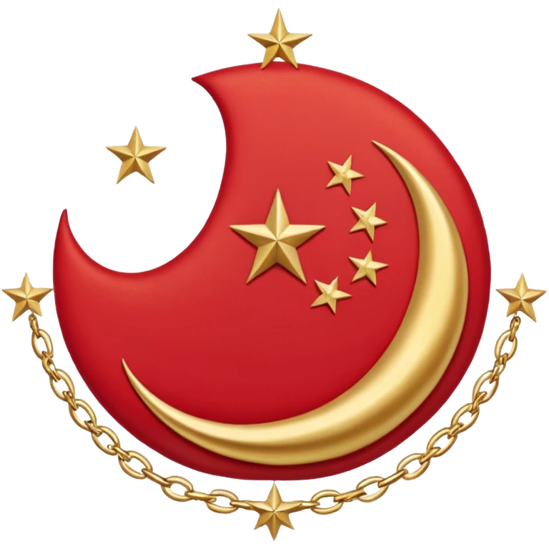 Drapeau empire ottoman emoji