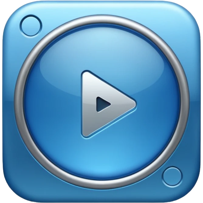 Video player icon emoji