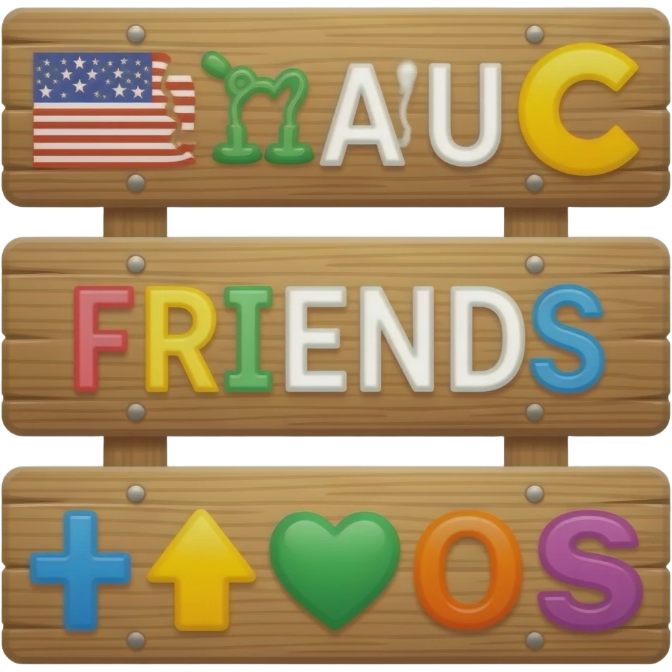 VERTICAL BEST FRIENDS SIGN emoji