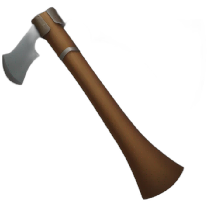 Fire axe emoji