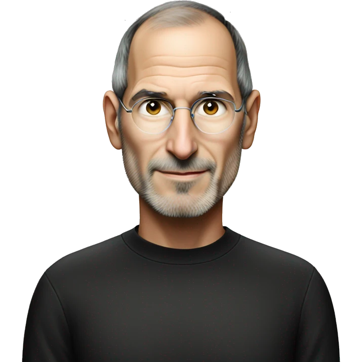 Steve jobs is young emoji