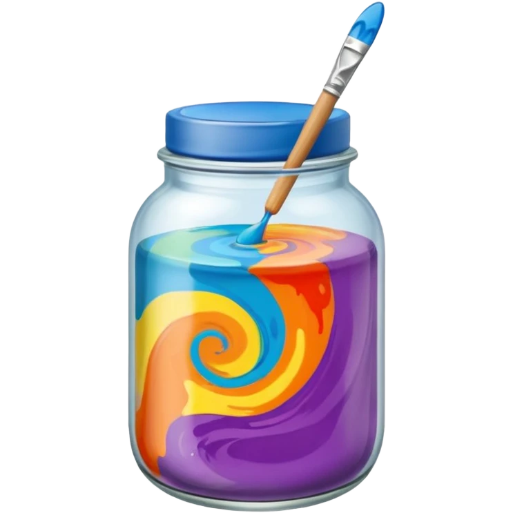 Paint Color Jar emoji