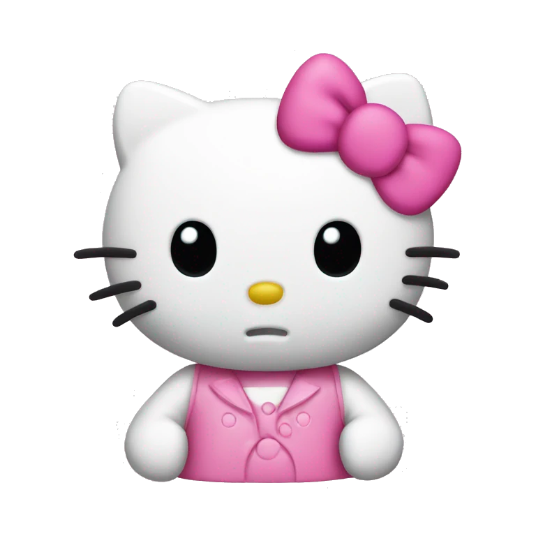 hello kitty pink emoji