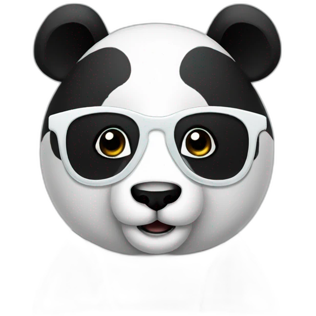 panda-glasses emoji
