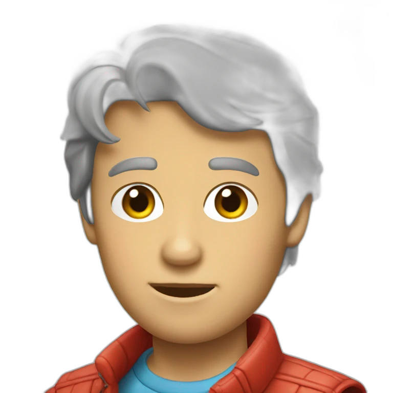 marty mcfly emoji