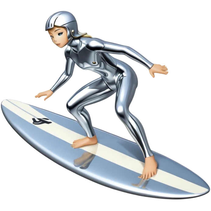 sorayama surfing emoji