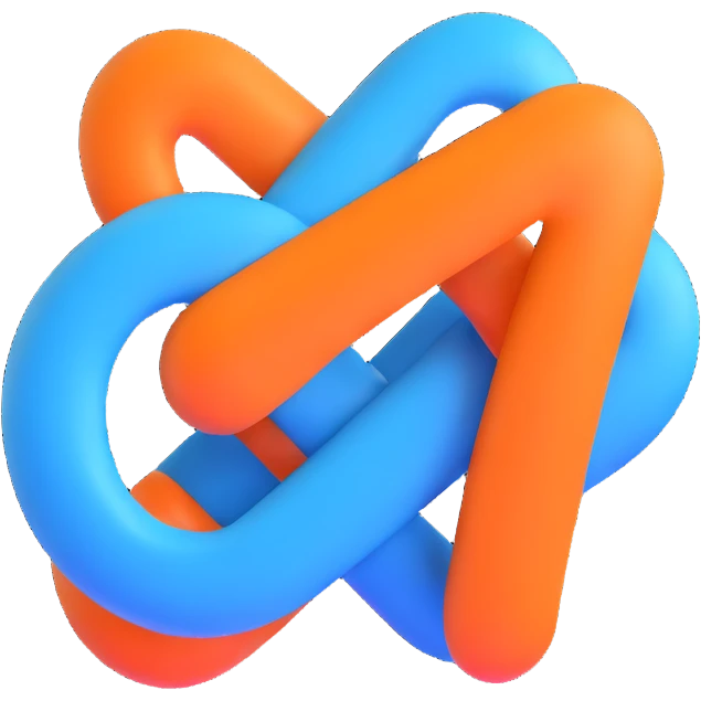 n8n logo, workflow automation, blue nodes emoji