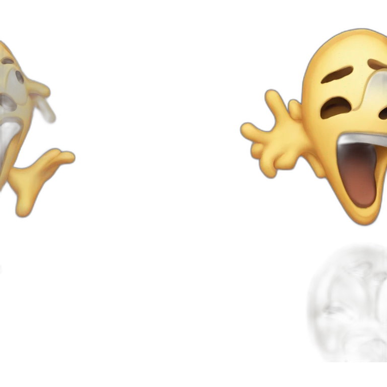 Scream emoji