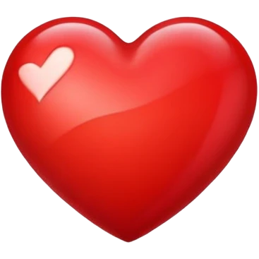 Red heart emoji