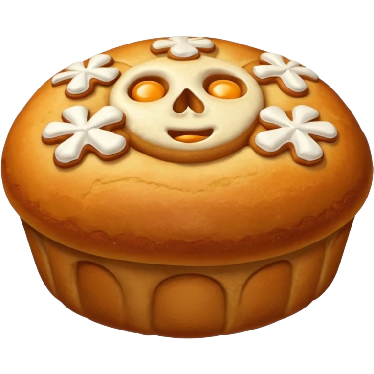 Pan de muerto emoji