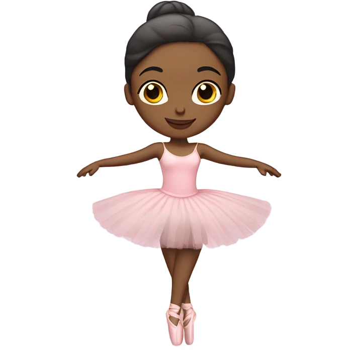 ballerina soft pink emoji