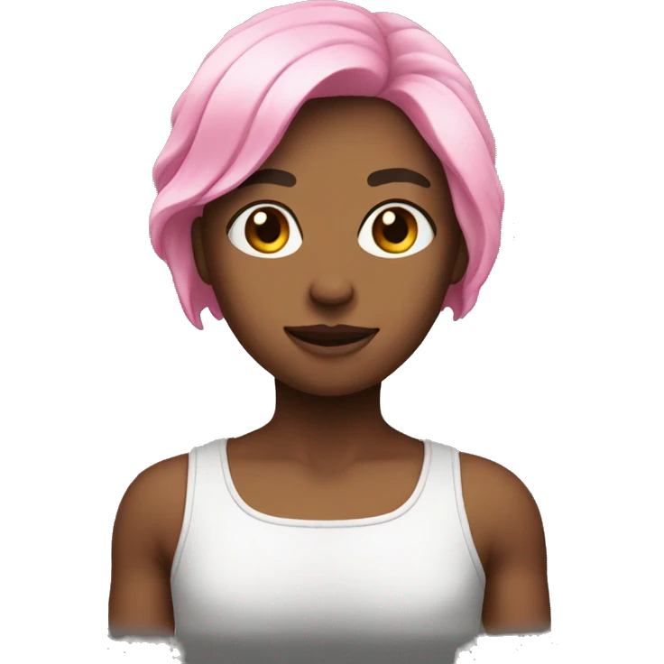 Pink emoji
