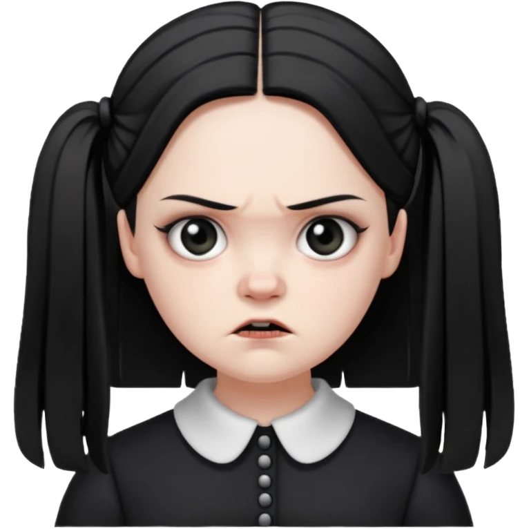 Angry Wednesday  emoji