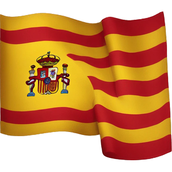 Spanish flag star emoji