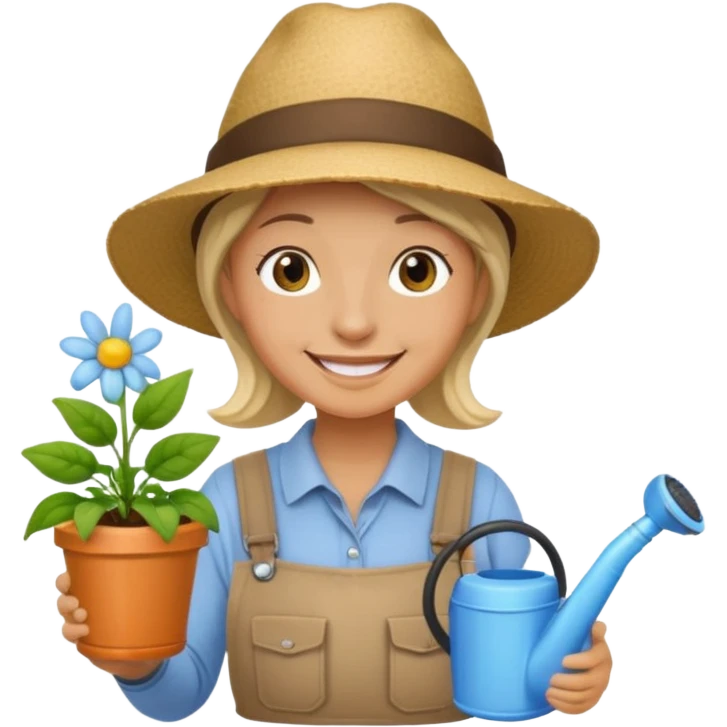 garden waterer emoji