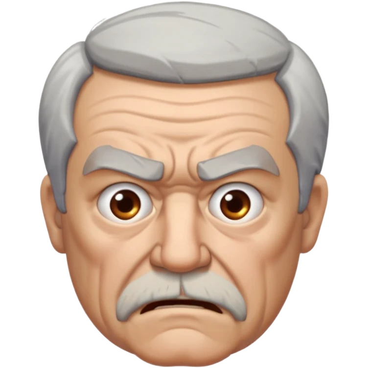 angry grandpa emoji