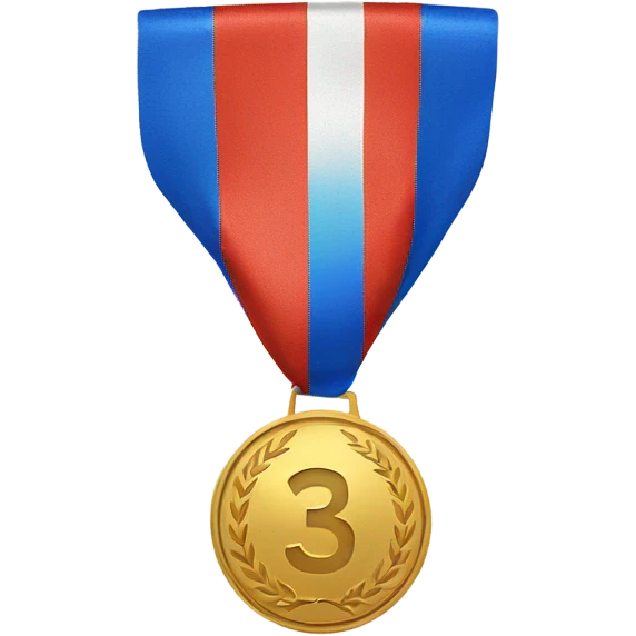 Third place medal emoji